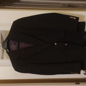 Men's Black Sport Coat 40R